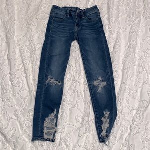 American Eagle Next Level Stretch Jegging Crop